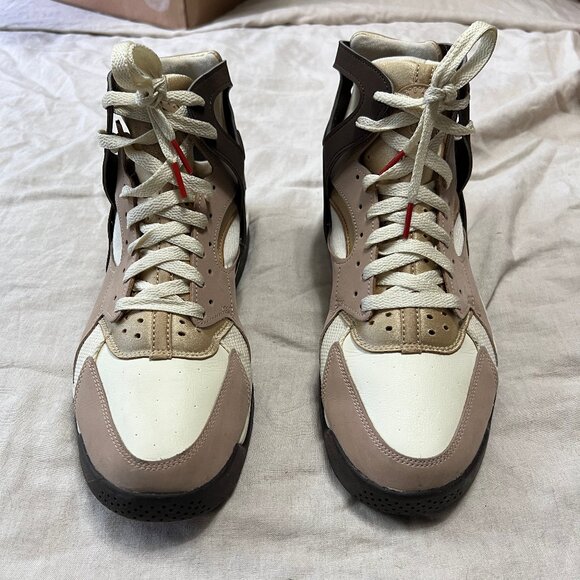 Nike Air Flight Huarache NAS - hemp/sesame/baroque brown, MEN 10.5 - Picture 4 of 7